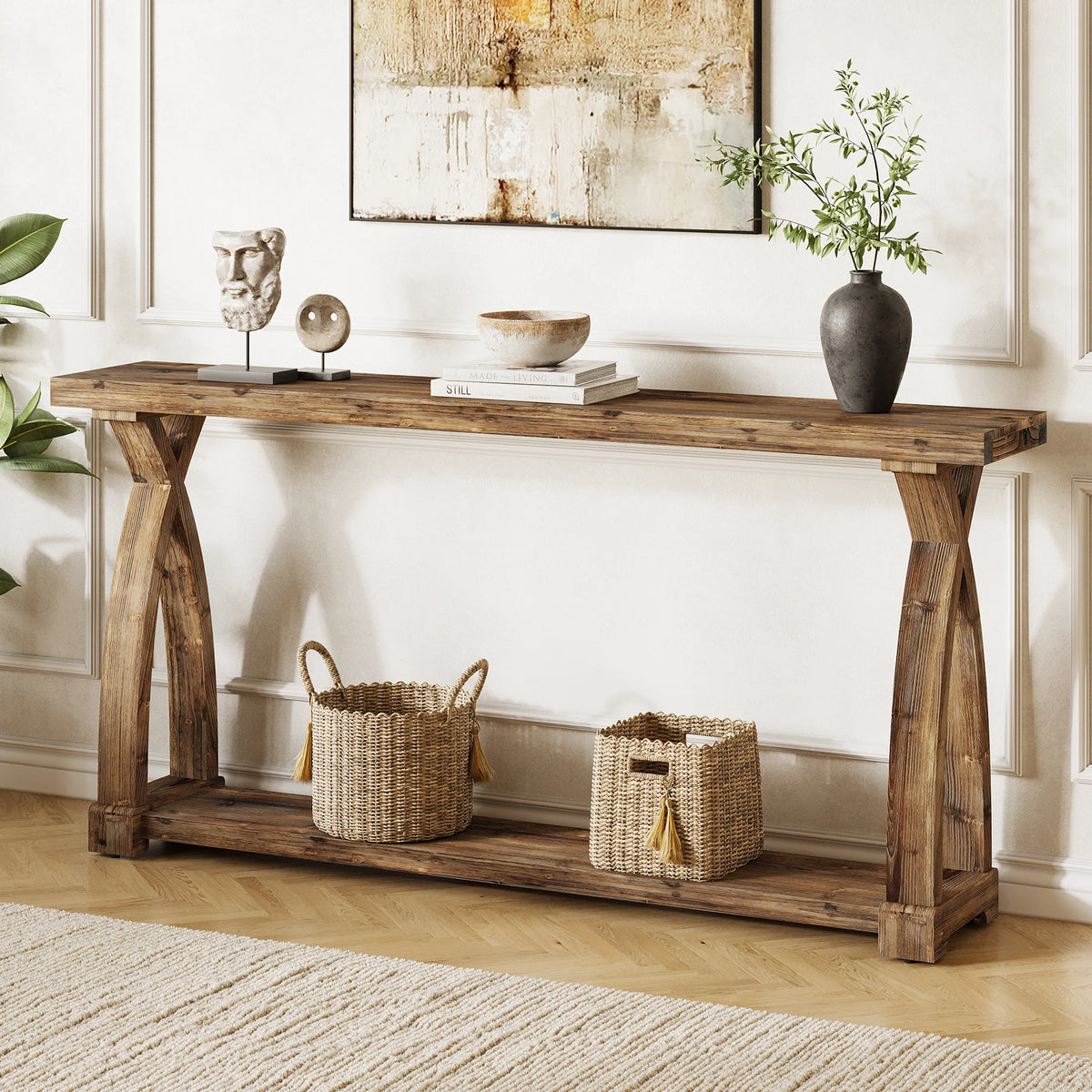 Laurelline 2-Tier Console Table