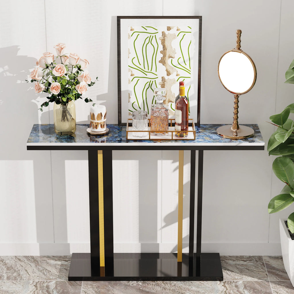 Liora Sintered Stone Console Table