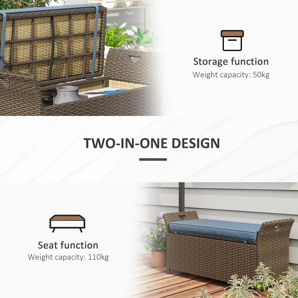 Haldenby Rattan Storage Bench