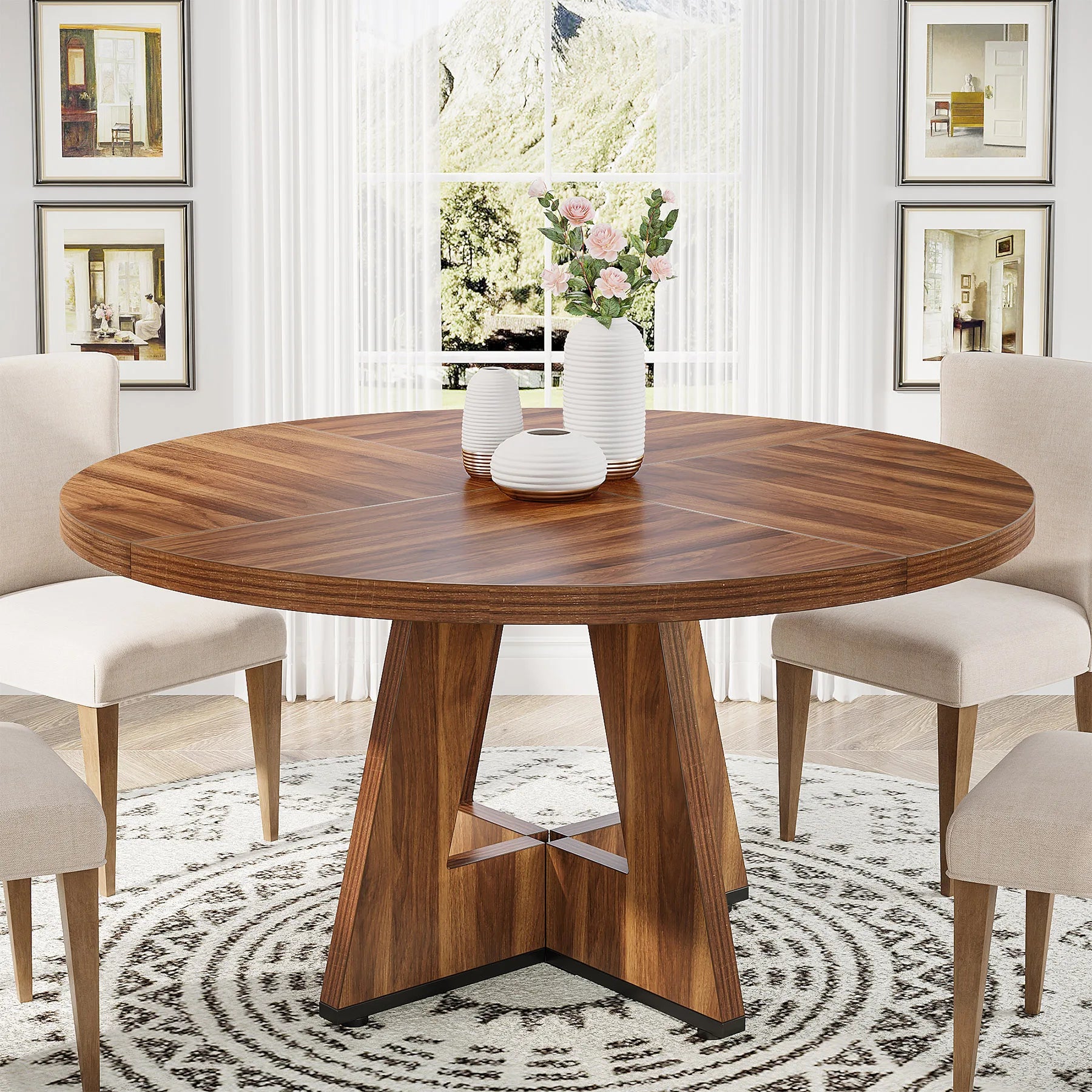Azizi Round Dining Table