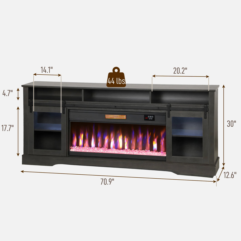 Threadveil dimension diagram showing 70.9-inch width, 12.6-inch depth, 30-inch height and a tabletop limit of 44 lbs.