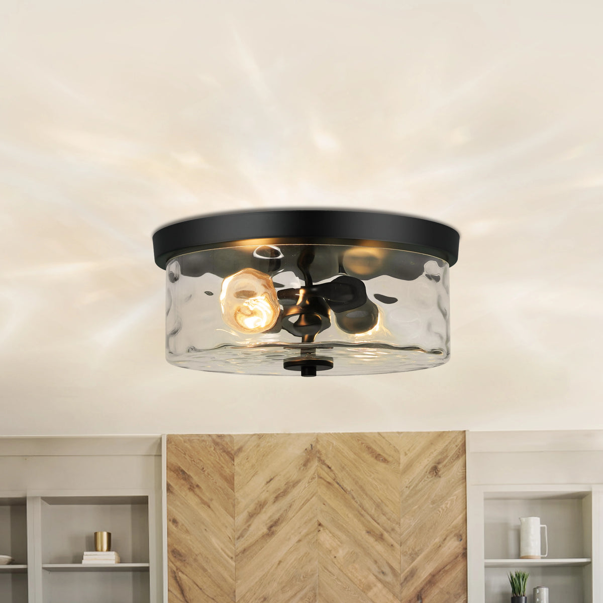 Wickmere Two-Light Ceiling Fixture