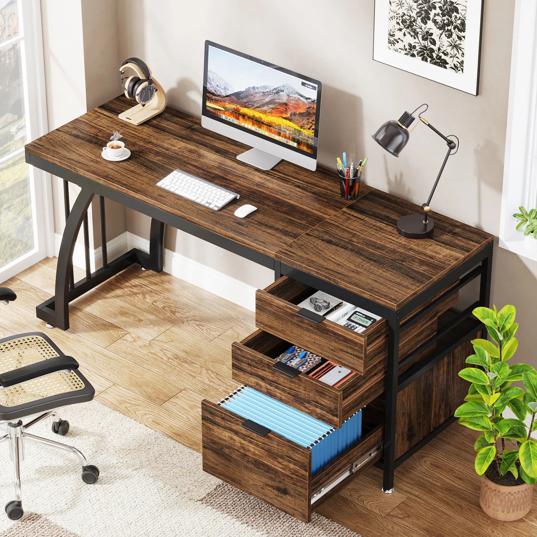 Zaire Storage Desk