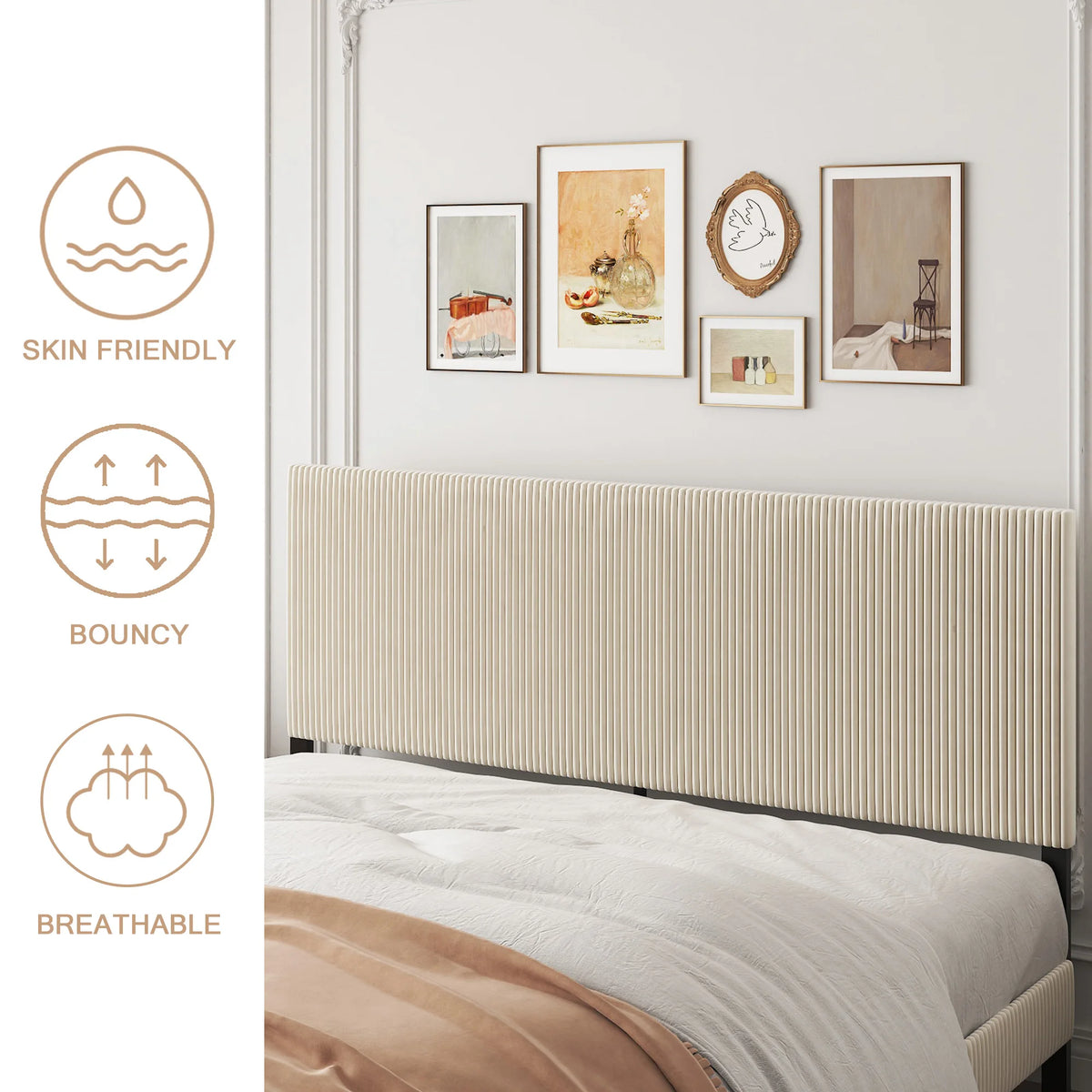 Taldenby King Upholstered Platform Bed