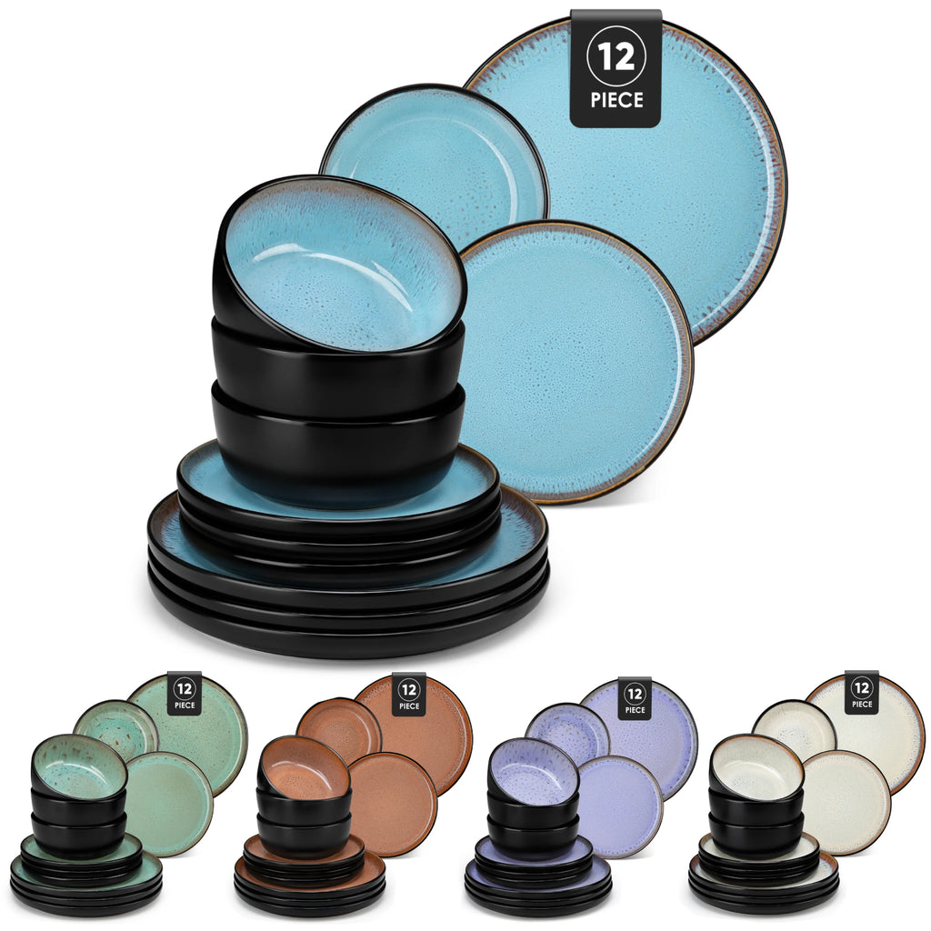VANCASSO Amber Stoneware Dinnerware Set