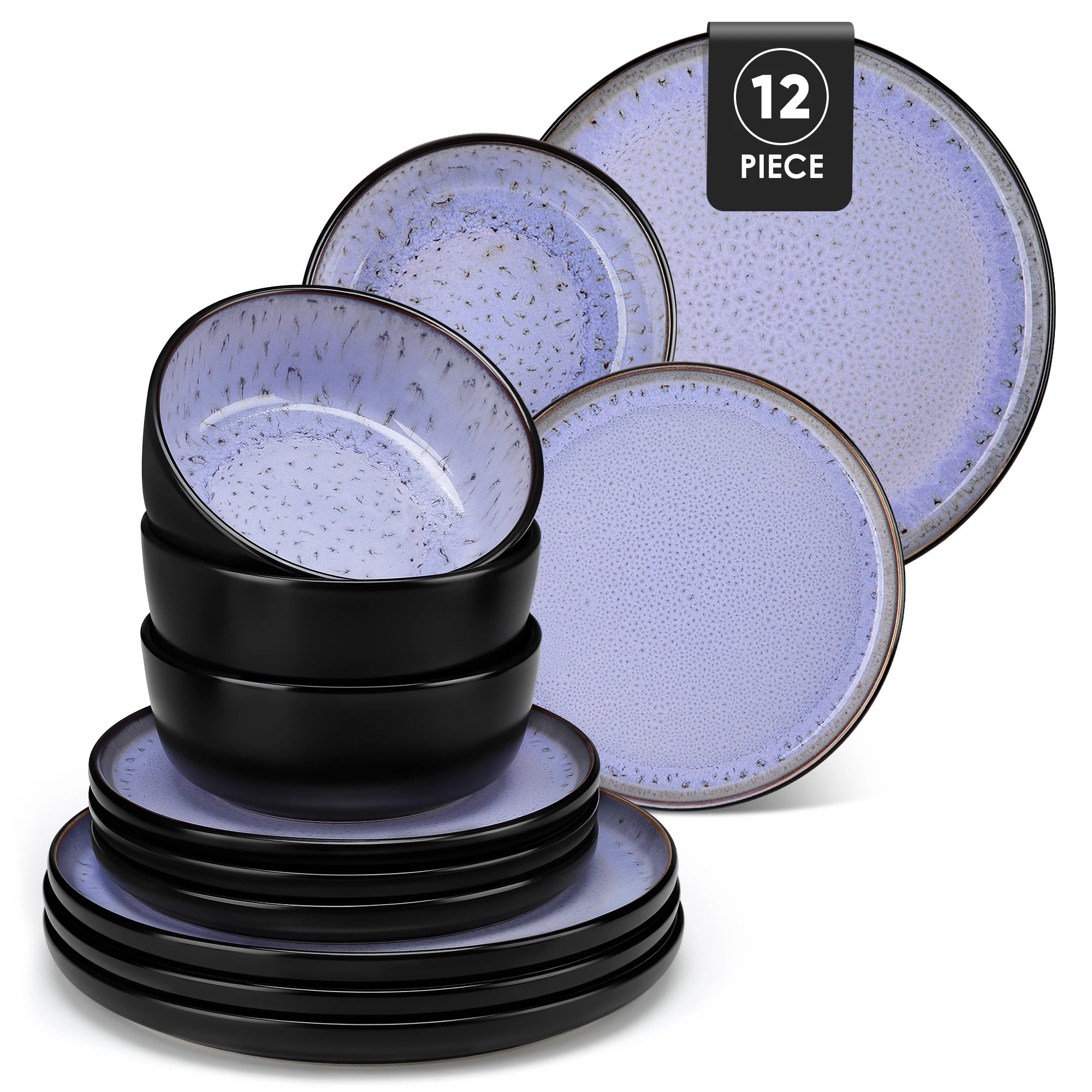 VANCASSO Amber Stoneware Dinnerware Set