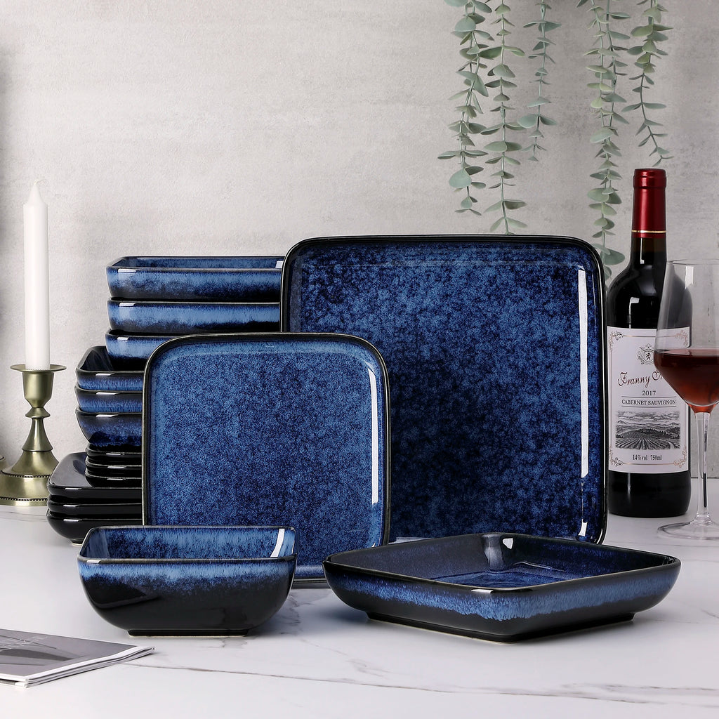 Vancasso Stern Blue Dinnerware