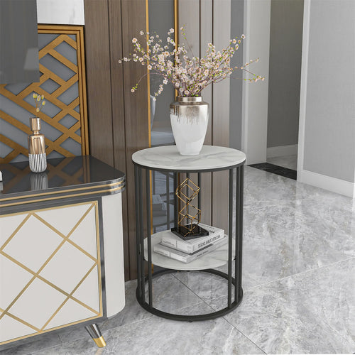 Brian Two-Tier Side Table