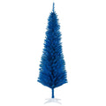 Cobaltspire slim blue pencil Christmas tree with detachable base