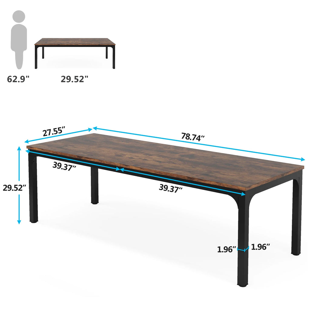 Temba Two-Person Workstation Desk