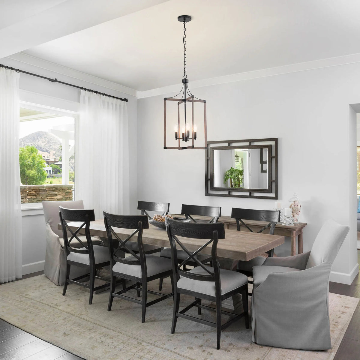 Briarwood 4-Light Rustic Farmhouse Chandelier