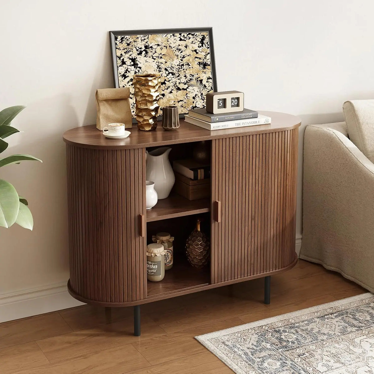 Thistleloom Sliding-Door Storage Cabinet