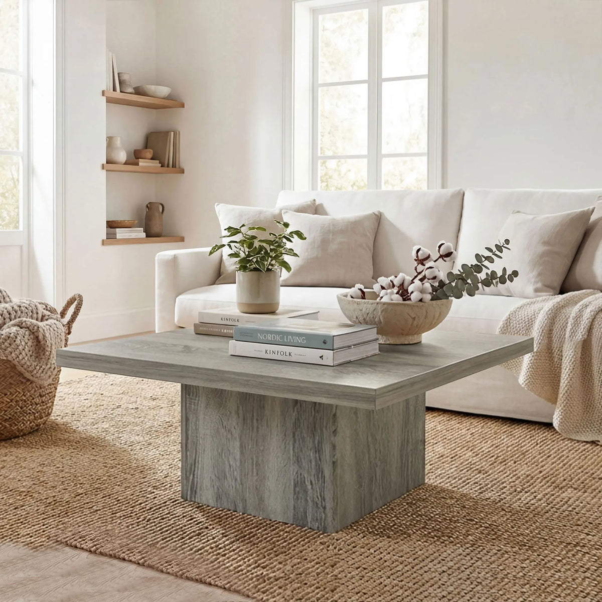 Asterecho Square Coffee Table