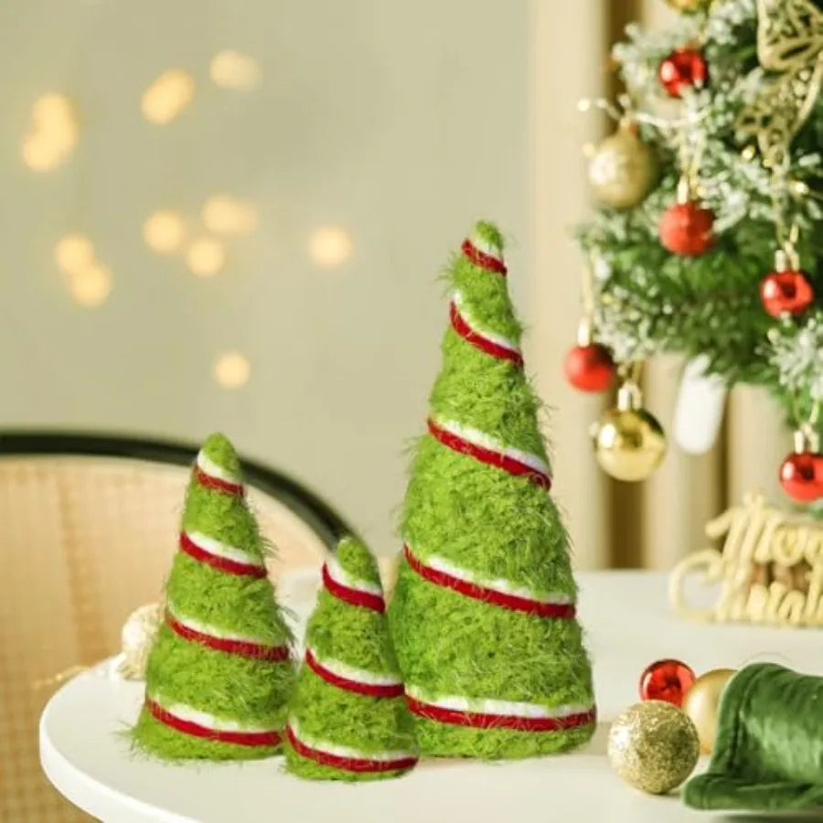 Hollymere Plush Christmas Tree Set