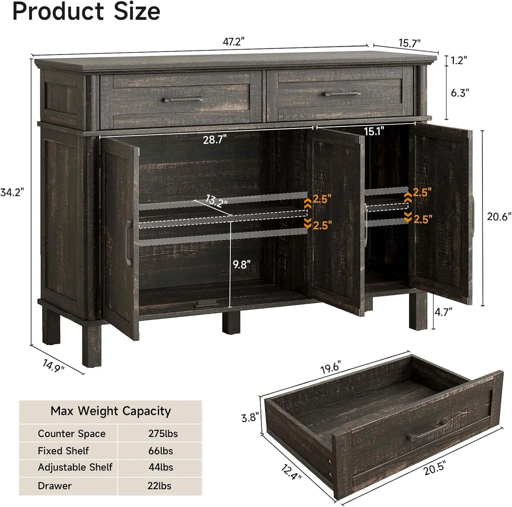 Reedhalo Farmhouse Sideboard