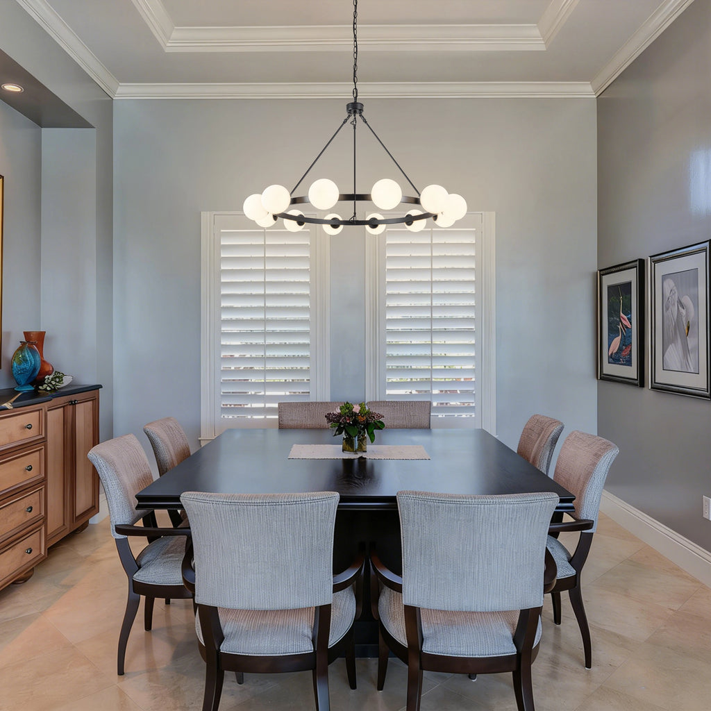 Rillford Wagon Wheel Chandelier