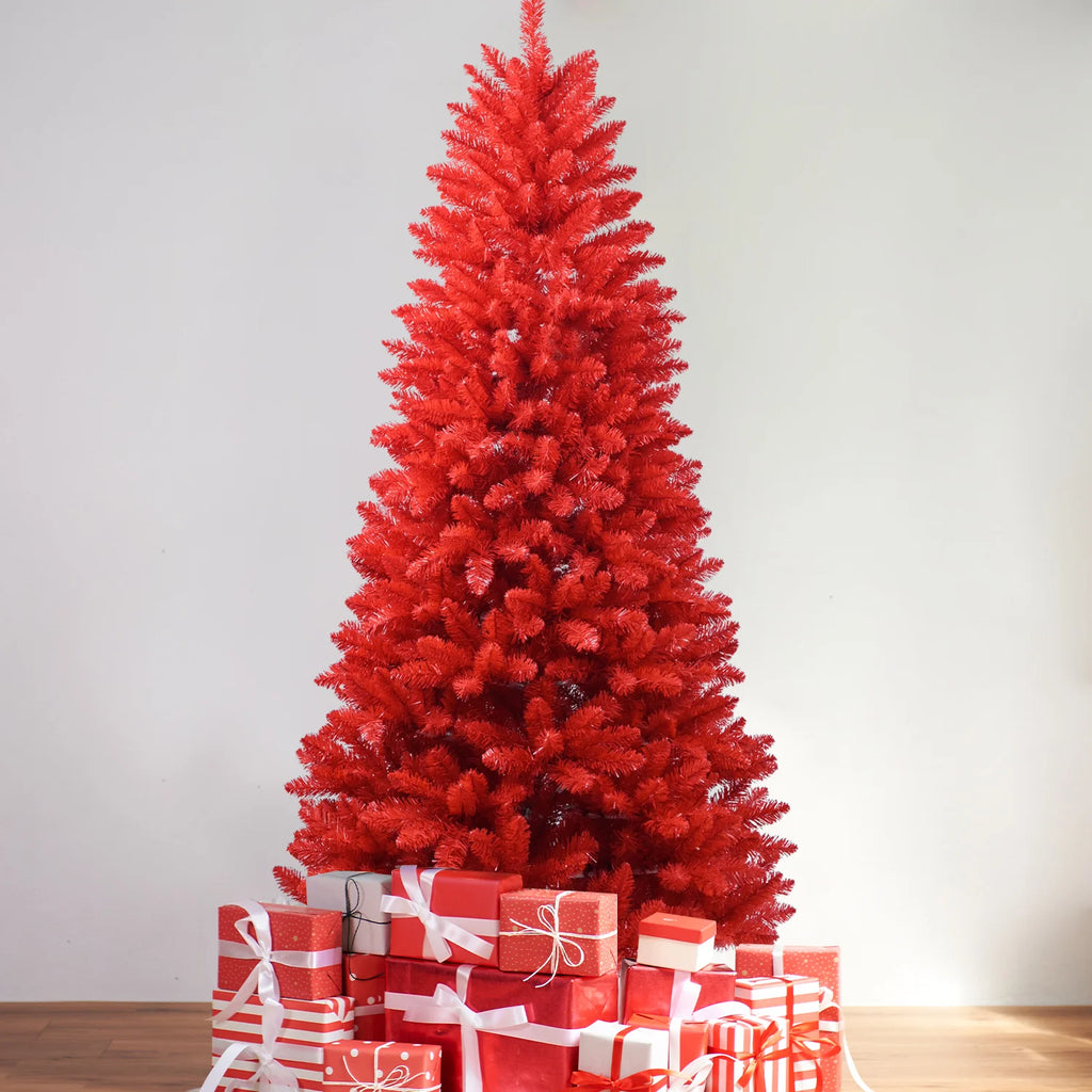 Everfrost Crimson Christmas Tree