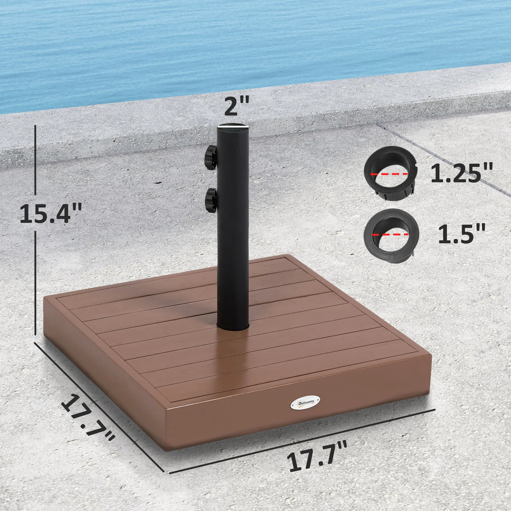 Cafebase Acacia Umbrella Stand – Coffee