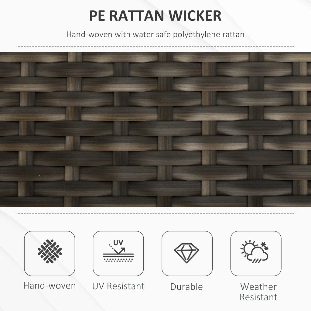 Waverly 29-Gallon Rattan Storage Bench