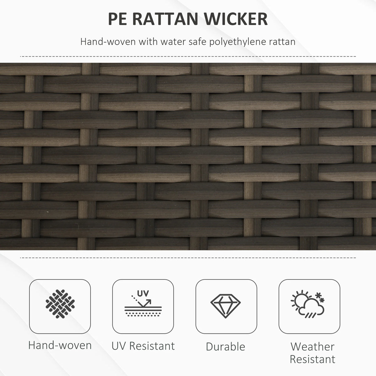 Waverly 29-Gallon Rattan Storage Bench