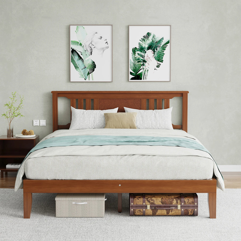 Ashbourne Solid Wood Platform Bed