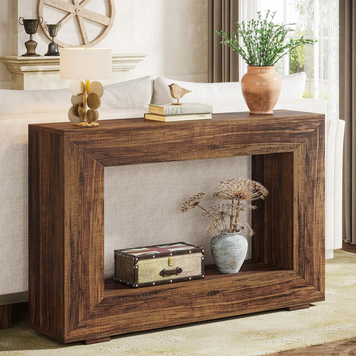 Solaro Open Frame Console Table