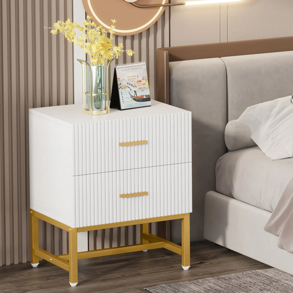 Ainsley Two-Drawer Nightstand