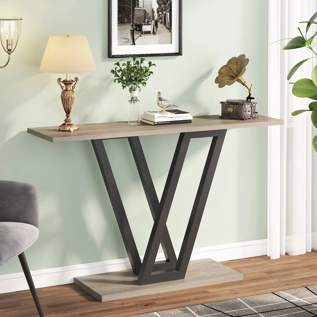 Solenne V-Base Console Table