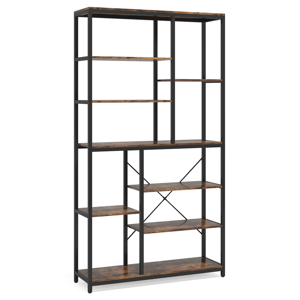 Hadrian 9-Tier Staggered Bookcase