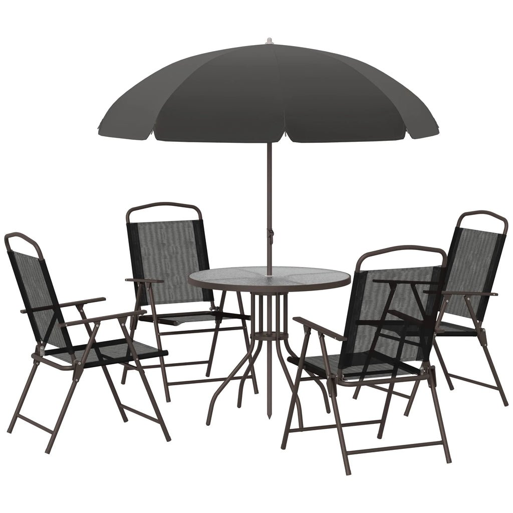 Coffeeline Six-Piece Patio Dining Set