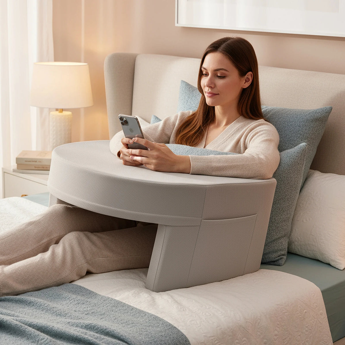 Mosscrest Memory Foam Reading Pillow