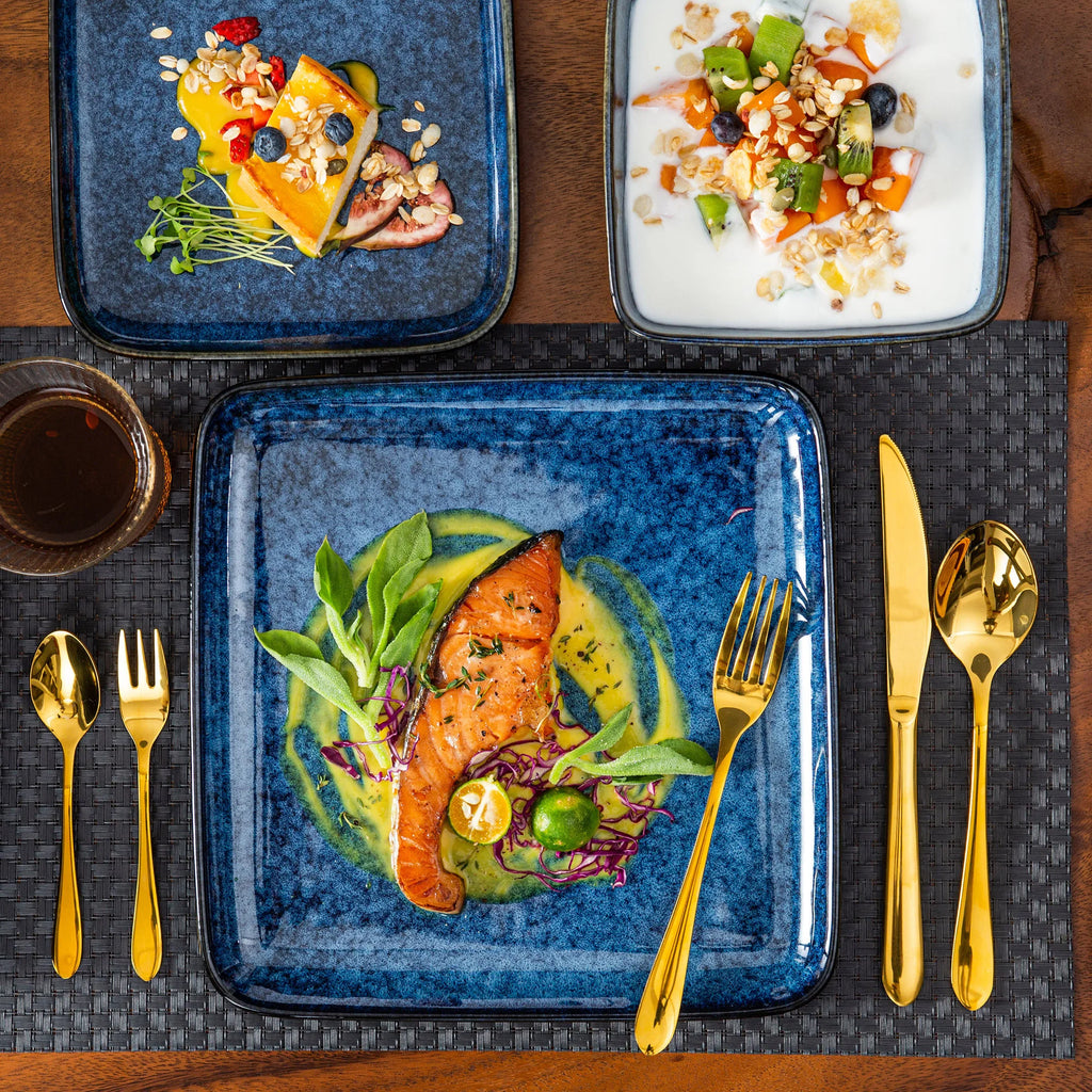 Vancasso Stern Blue Dinnerware