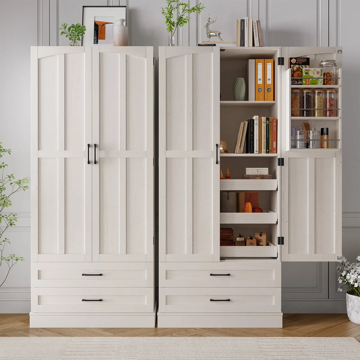 Vignettenote Kitchen Storage Cabinet
