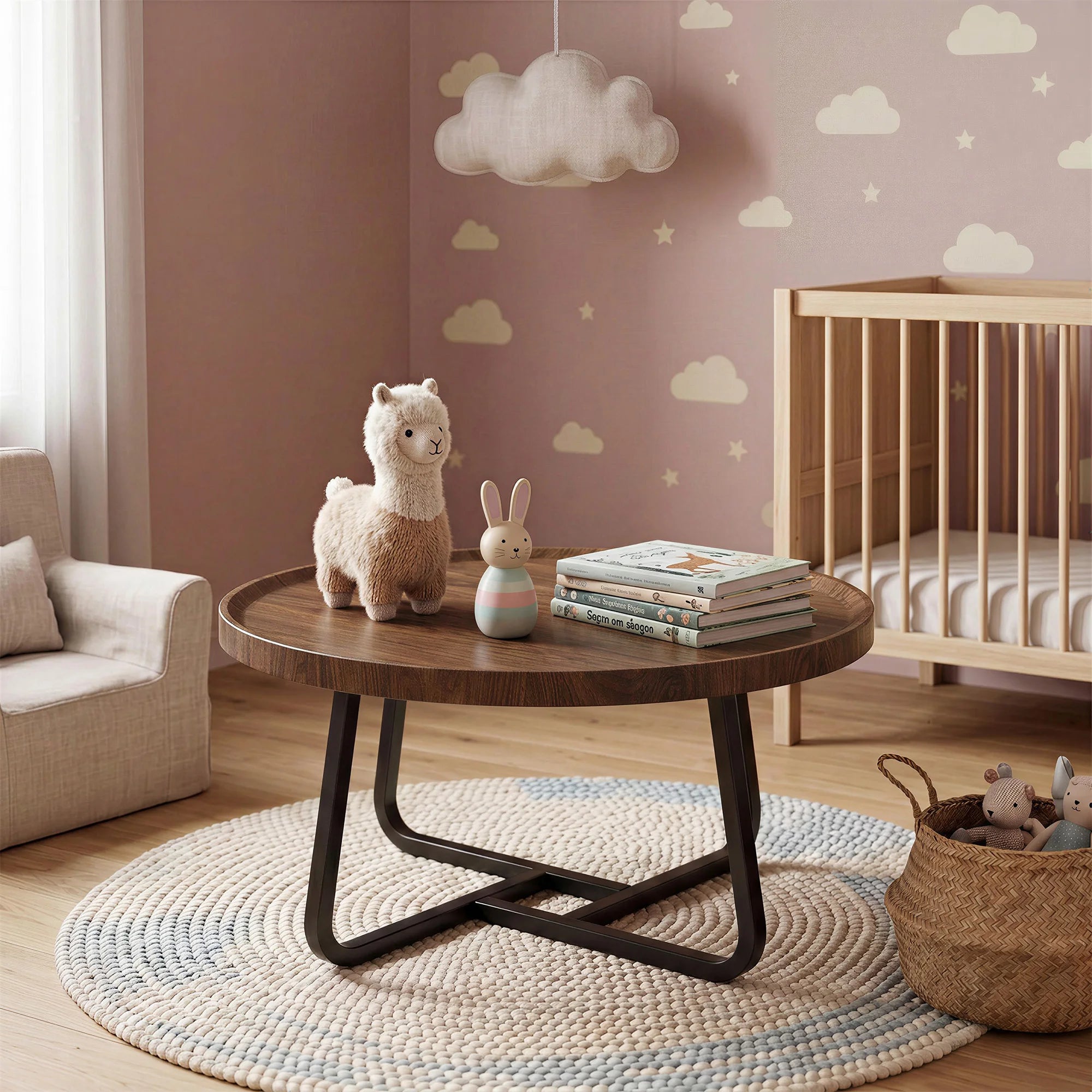 Dunley Round Side Table