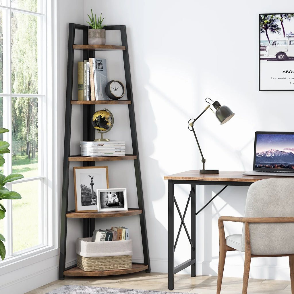 Mossloom Corner Bookcase