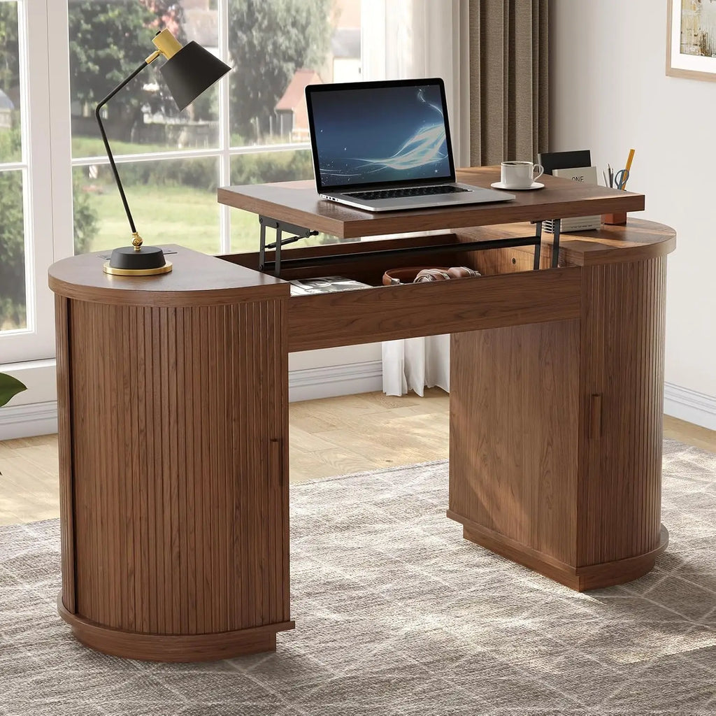Quillloom Lift-Top Desk with USB Charging
