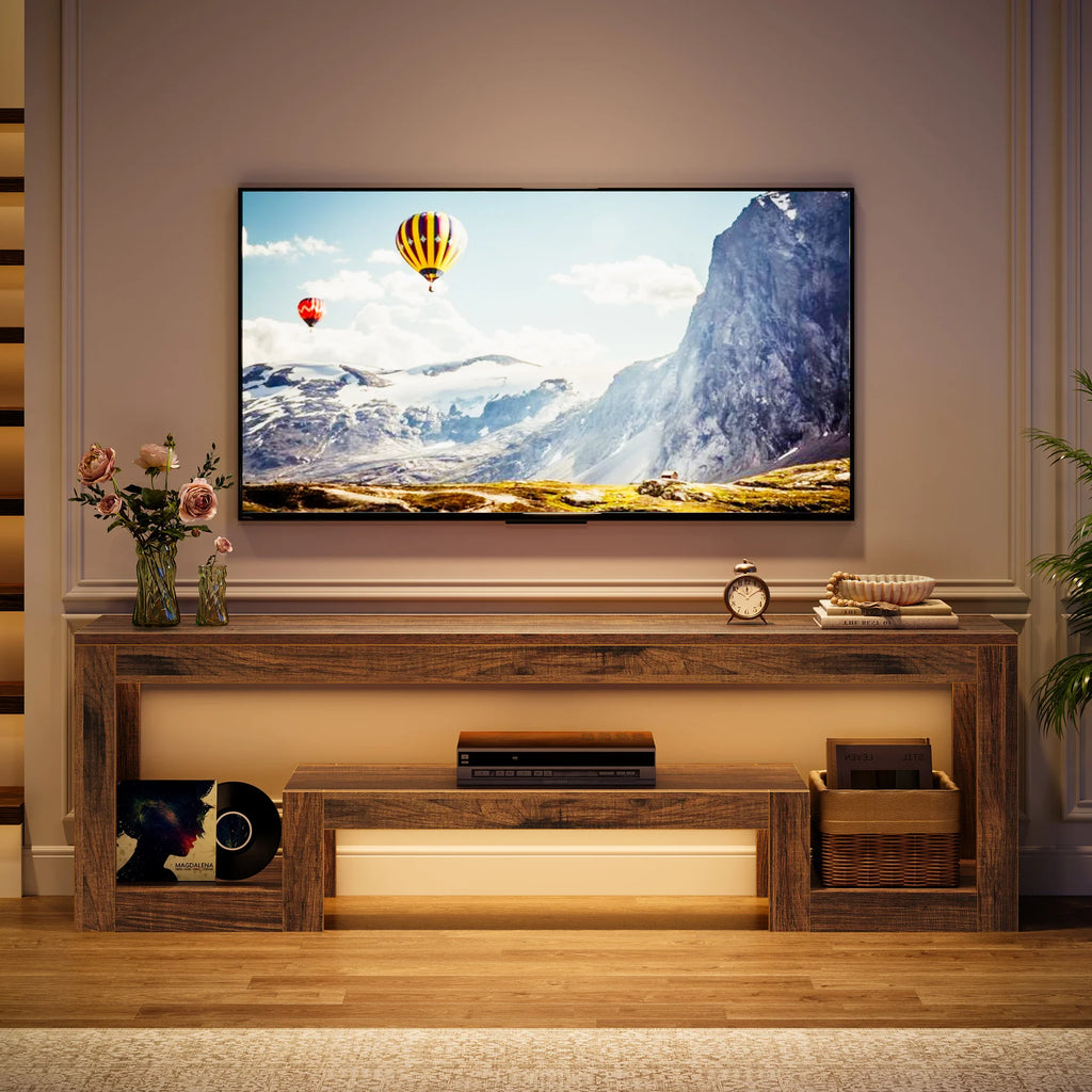 Makena Open Shelf Media Console