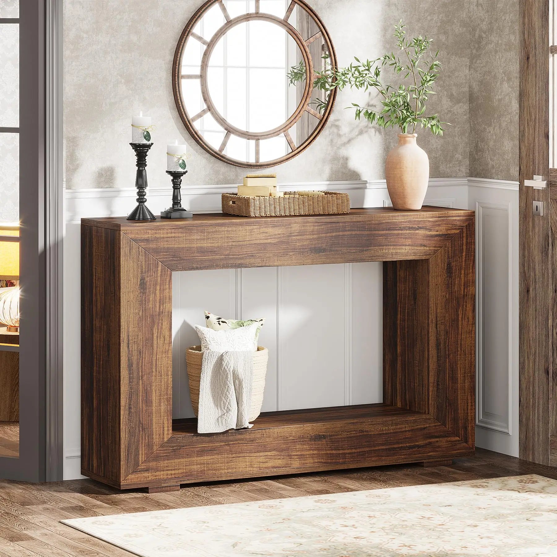 Solaro Open Frame Console Table