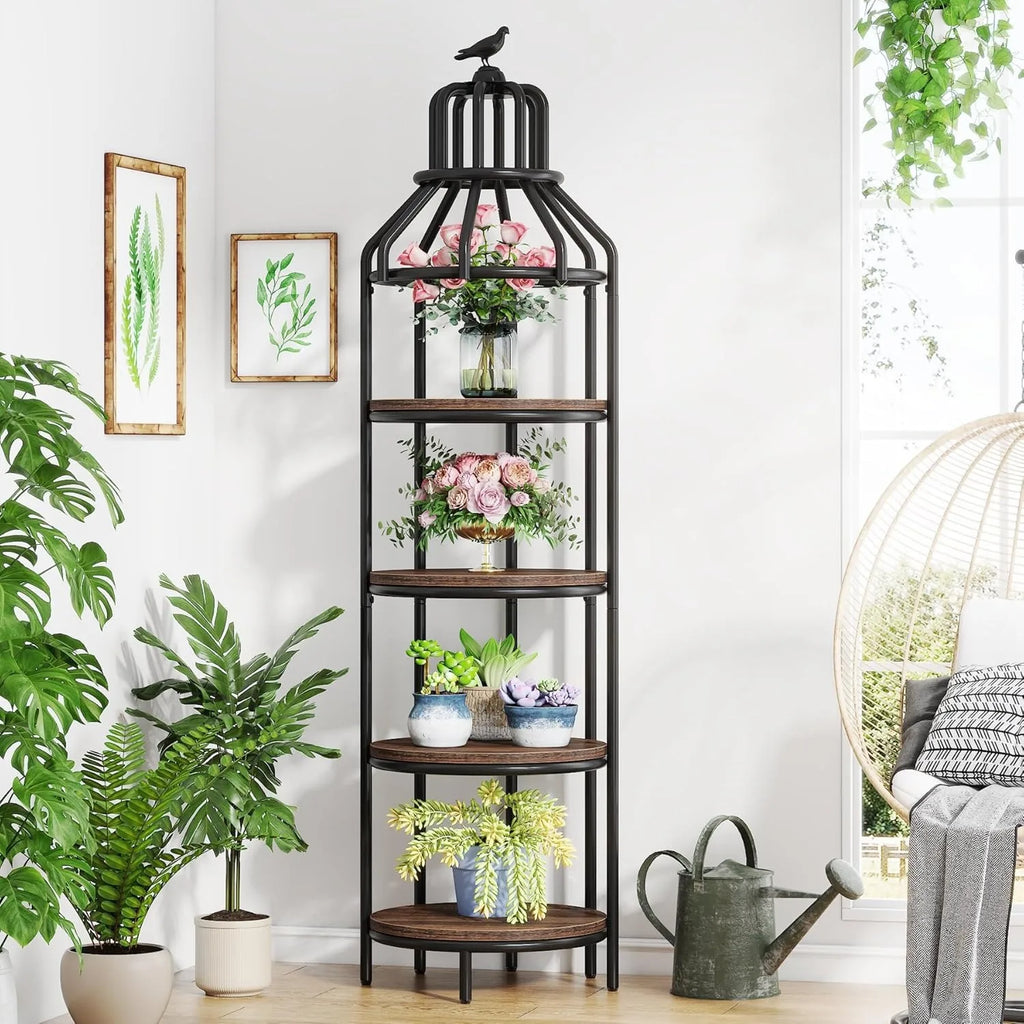Bellamy Birdcage Etagere Bookcase
