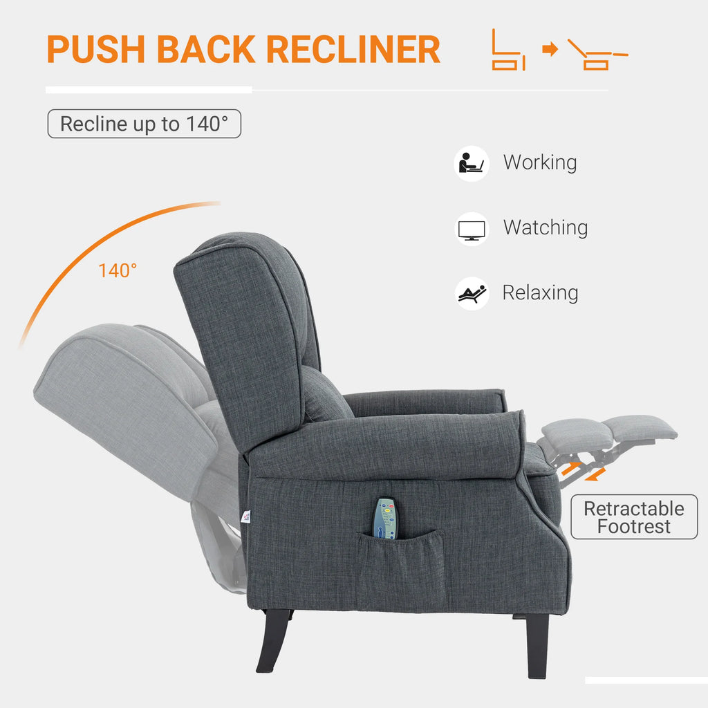 Stonefen Heated Massage Recliner