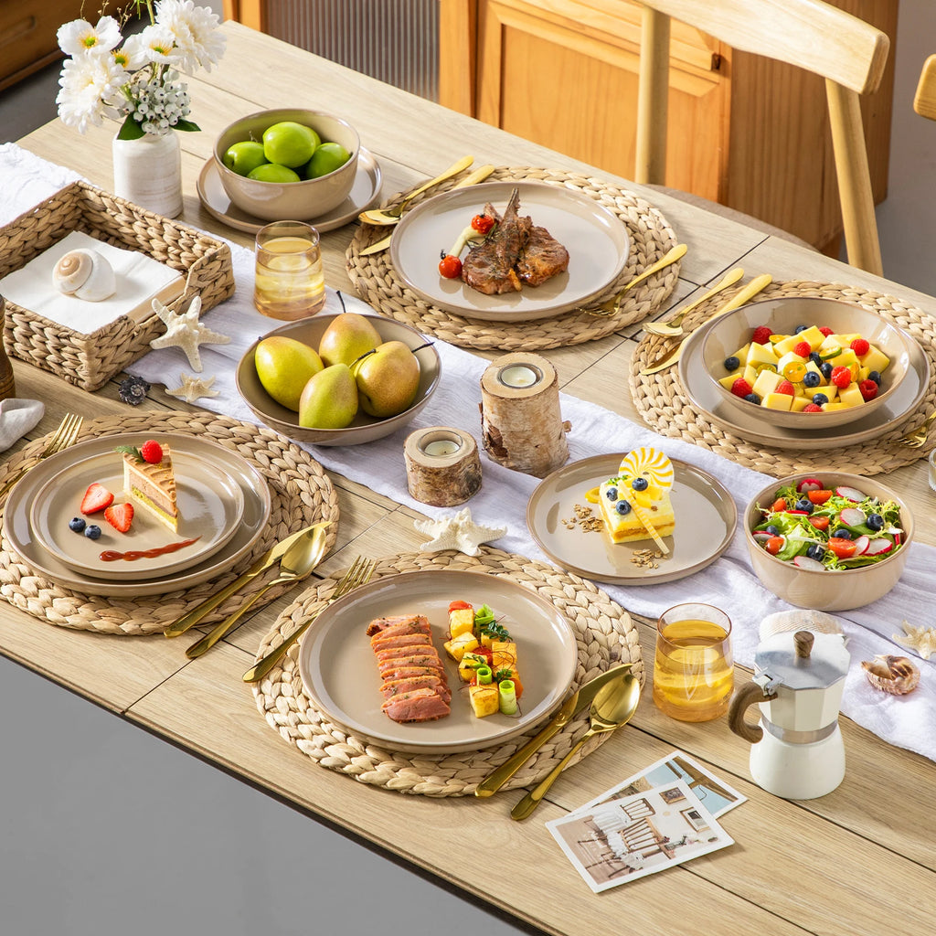 Vancasso PLAYA Series Reactive Glaze Stoneware Dinnerware Set