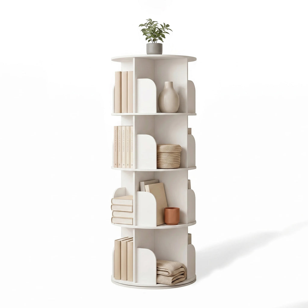 Solenne Rotating Bookcase