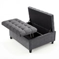 Aziza Lift-Top Storage Ottoman