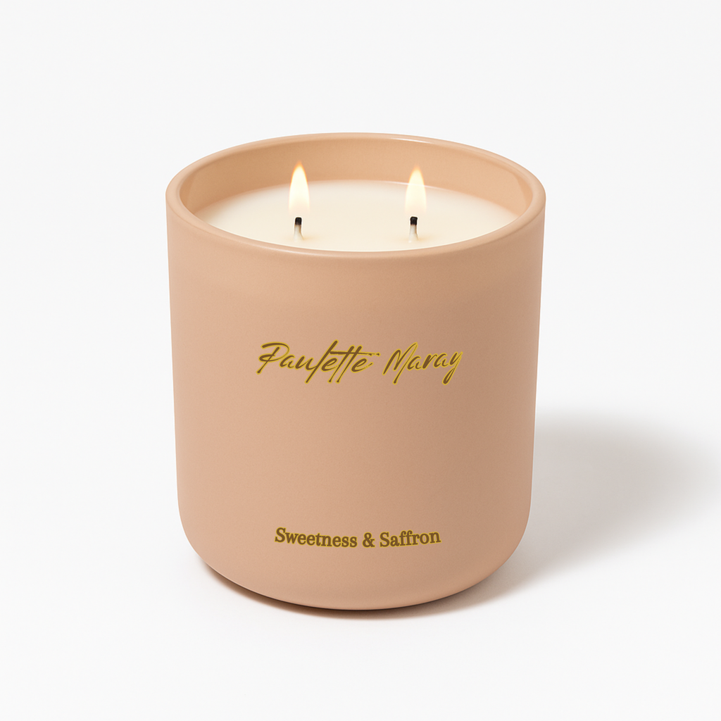 Sweetness & Saffron Signature Luxe Soy Candle