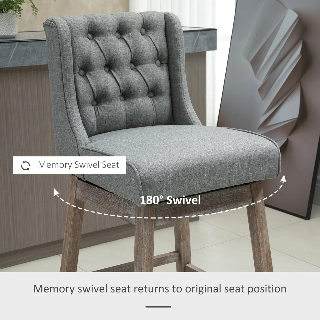 Brynleigh memory-swivel seat graphic showing 180-degree rotation and return to its original position