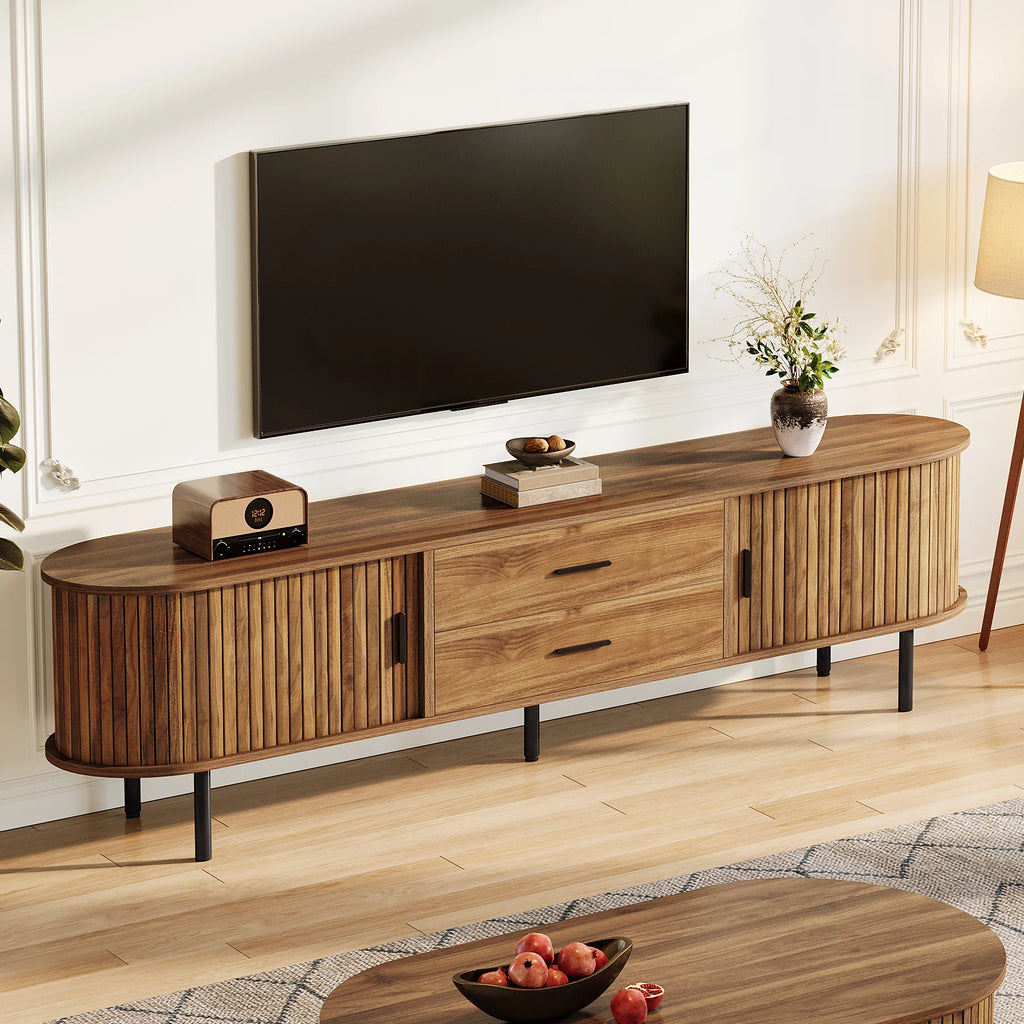 Glimmerloom Fluted TV Stand