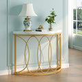 Soraya Half-Moon Console Table