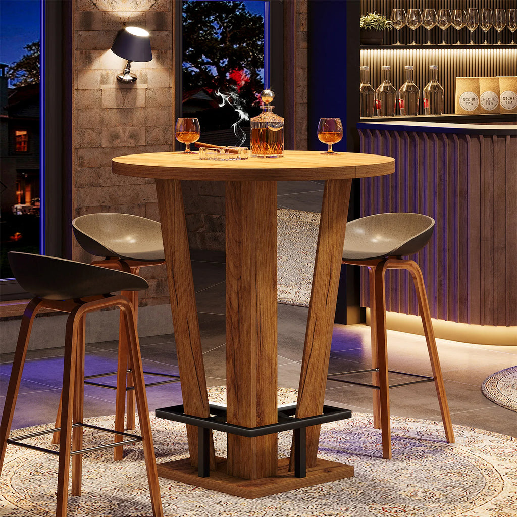 Sonnetline Round Bar Table