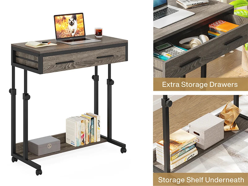 Hudson Adjustable Mobile Desk