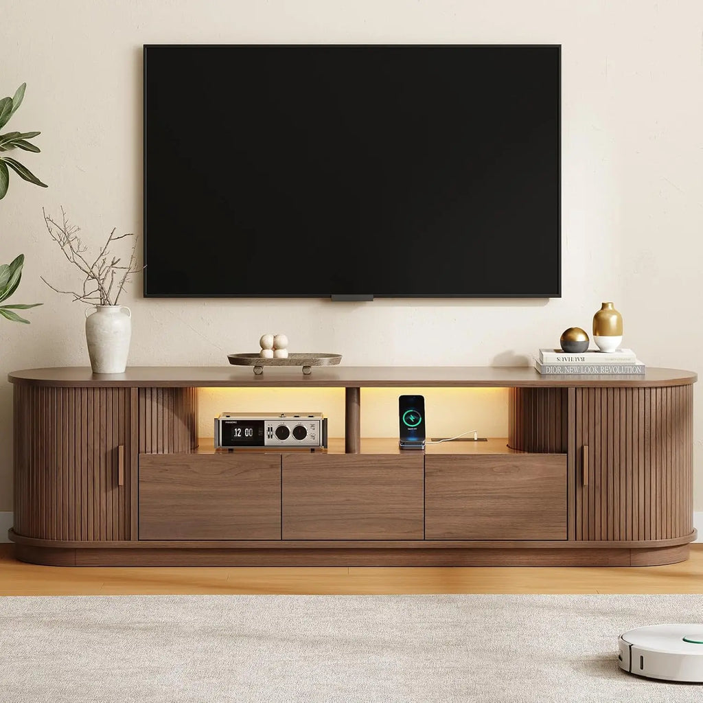 Verseray TV Stand with LED Lighting